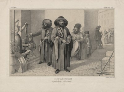Warsaw Zincographic and Drawing Album by Jan Feliks Piwarski